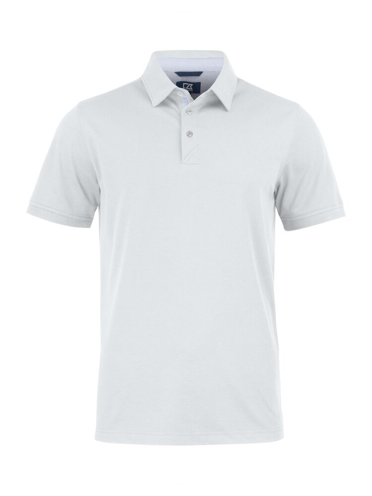 Advantage Premium Polo Men i vit