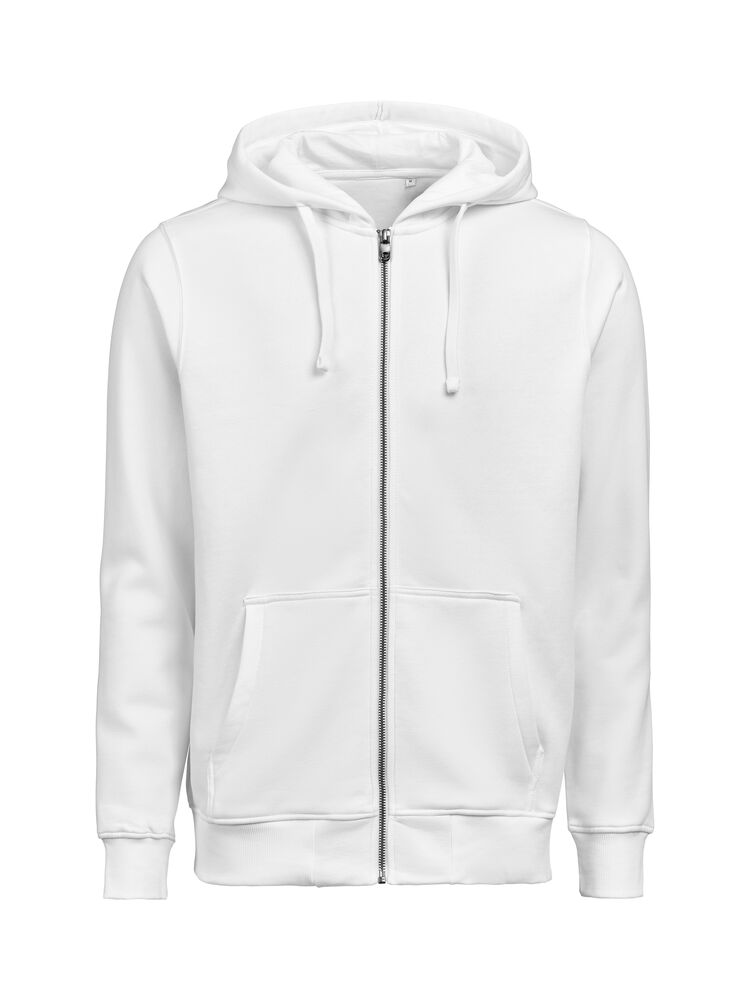 UM Full Zip Hoodie (OCS-RCS) Regular Fit Unisex i white
