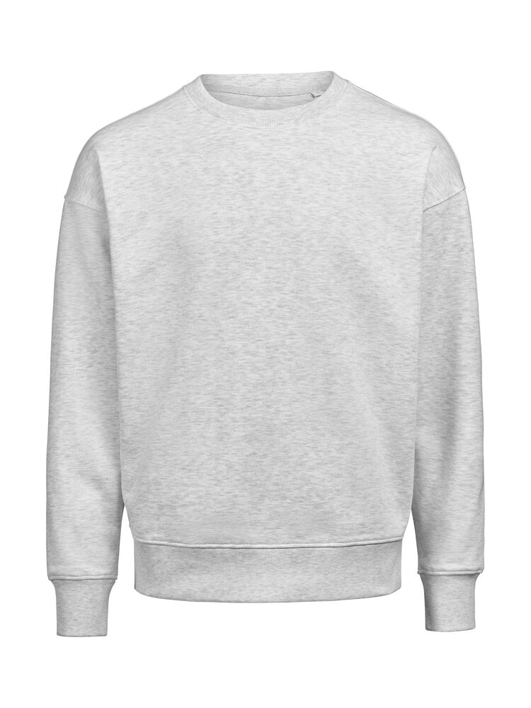 UM Crewneck (OCS-RCS) Loose Fit Unisex i ash grey melange