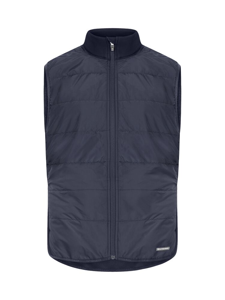 Pemberton Hybrid Vest Men i mörk marin